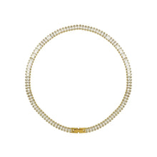 Load image into Gallery viewer, Mirabella Cubic Zirconia Tennis Chain Necklace
